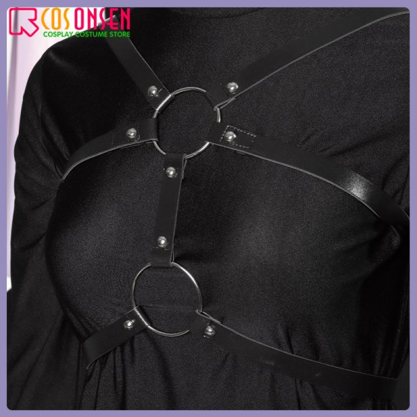 画像9: 【25%OFF】ツイステ風 オクタヴィネル寮 アズール・アーシェングロット ミイラ男 コスプレ衣装 (9)