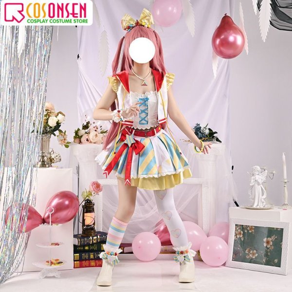 画像8: 【25%OFF】ウマ娘 プリティーダービー アグネスデジタル 勝負服 コスプレ衣装 (8)