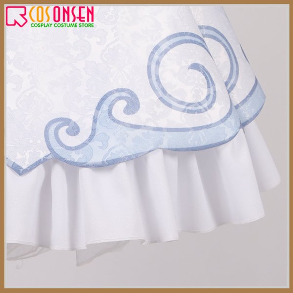 画像13: 原神 璃月港 雲菫 コスプレ衣装 (13)