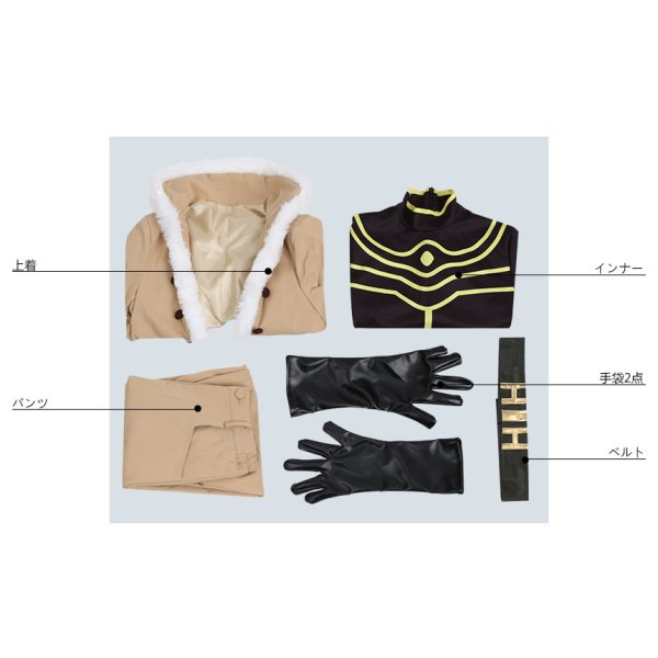 画像6: 僕のヒーローアカデミア ヒロアカ プロヒーロー ホークス コスプレ衣装 (6)