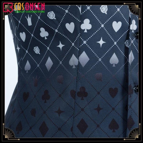 画像11: 【25%OFF】ツイステ風 ハーツラビュル寮 トレイ・クローバー 寮服 コスプレ衣装 (11)