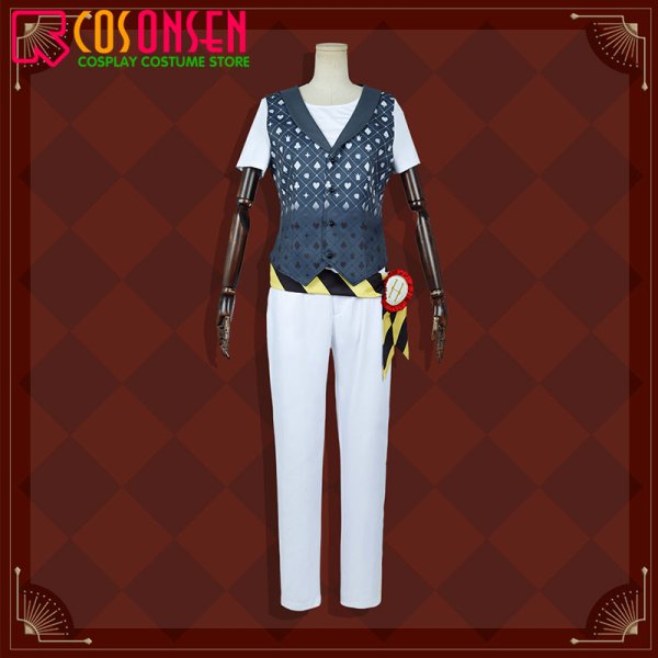 画像6: ツイステ風 ハーツラビュル寮 デュース・スペード 寮服 コスプレ衣装 (6)