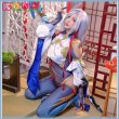 画像2: 原神 璃月港 申鶴 コスプレ衣装 (2)