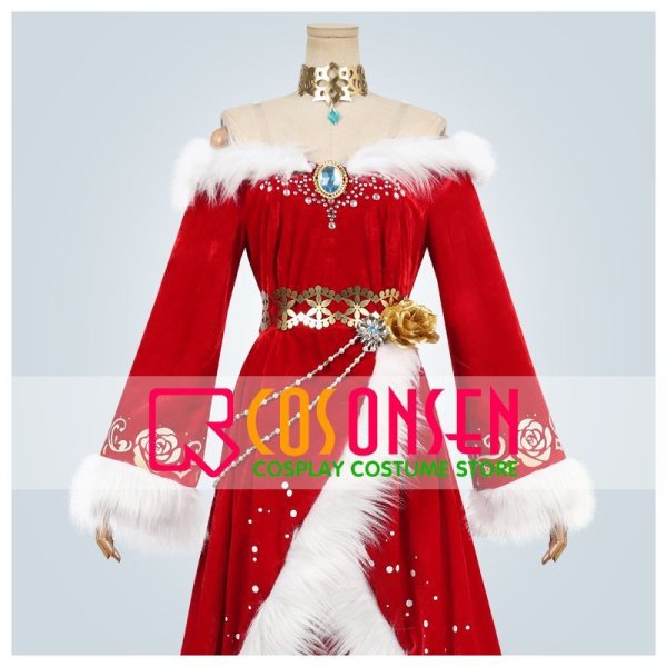 画像7: ウマ娘 プリティーダービー 聖なる夜に重なるキセキ ノエルージュ・キャロル ビワハヤヒデ コスプレ衣装 (7)