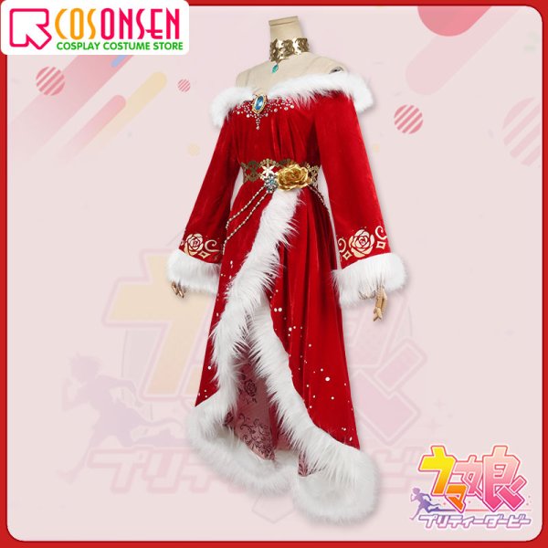 画像11: ウマ娘 プリティーダービー 聖なる夜に重なるキセキ ノエルージュ・キャロル ビワハヤヒデ コスプレ衣装 (11)