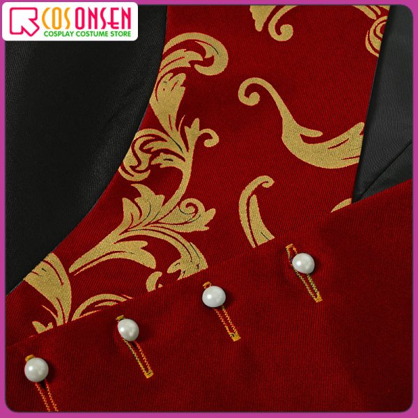 画像15: 【25%OFF】あんさんぶるスターズ あんスタ 月光奇譚 紅月 鬼龍紅郎 コスプレ衣装 (15)