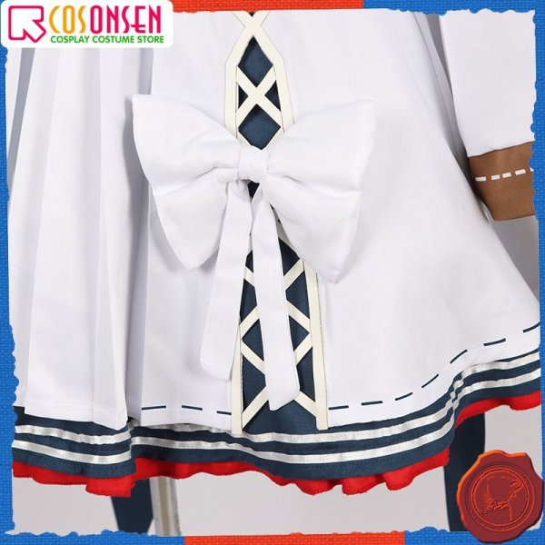 画像9: ホロライブ hololive 3期生 不知火フレア 新ビジュアル コスプレ衣装 (9)