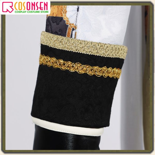 画像12: 刀剣乱舞 ミュージカル 静かの海のパライソ 鶴丸国永 二部衣装 コスプレ衣装 (12)