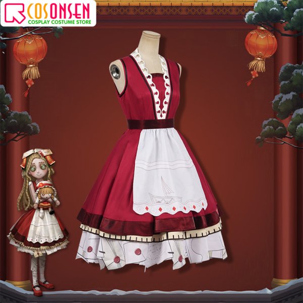 商陆漫第五人格cos服小女孩欧律狄刻cosplay服装稀世时装女套装