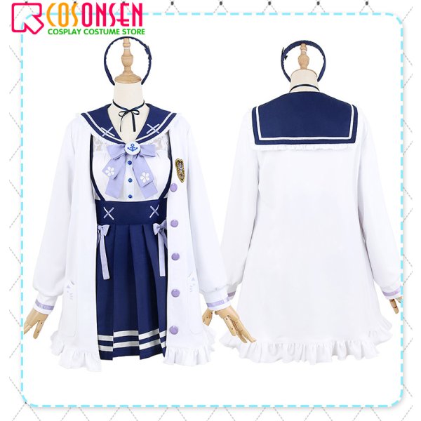 湊あくあ 猫耳私服 コスプレ衣装 ホロライブ 湊あくあ 猫耳新衣装セット 制服 コスプレ 衣装