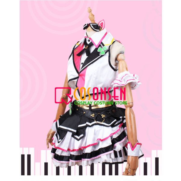 画像3: 【25%OFF】プロセカ MORE MORE JUMP 桃井愛莉 コスプレ衣装 (3)
