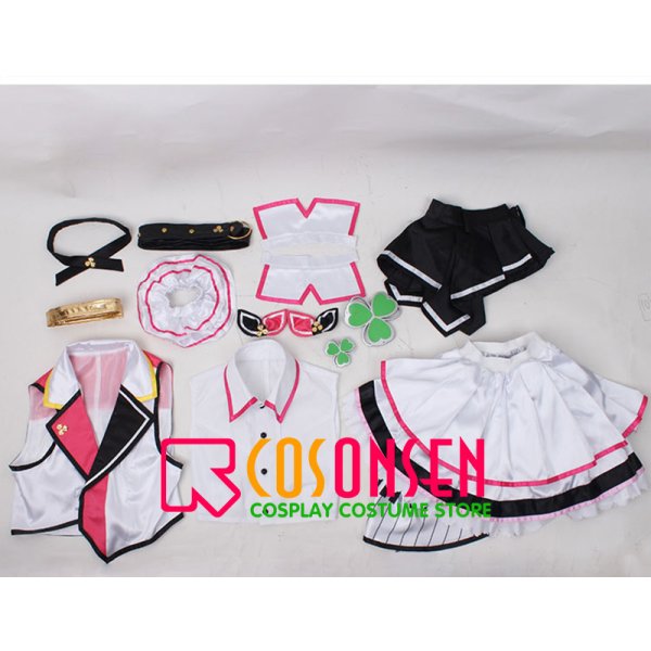 画像6: 【25%OFF】プロセカ MORE MORE JUMP 桃井愛莉 コスプレ衣装 (6)