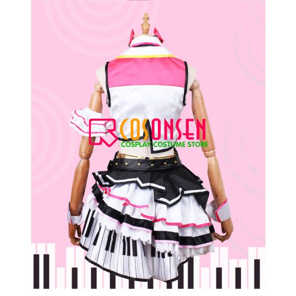 画像5: 【25%OFF】プロセカ MORE MORE JUMP 桃井愛莉 コスプレ衣装 (5)