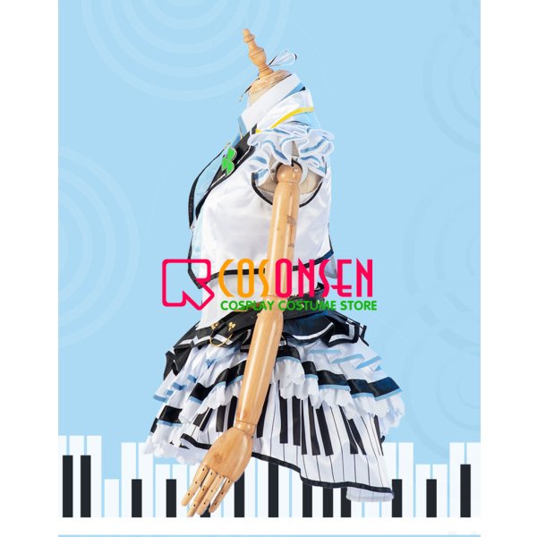 画像4: 【25%OFF】プロセカ MORE MORE JUMP 桐谷遥 コスプレ衣装 (4)