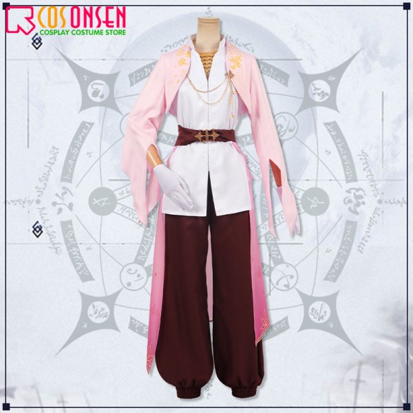 画像2: Fate/Grand Order FGO FGO ホワイトデー 概念礼装『一夜の夢』 マーリン コスプレ衣装 (2)