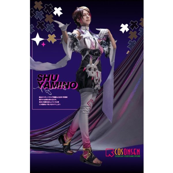 画像6: バーチャルYouTuber vtuber Shu シュウ コスプレ衣装 腰飾りなし (6)