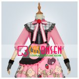 画像: 【50％OFF＆女性Lサイズ在庫処分】プロジェクトセカイカラフルステージ！feat. 初音ミク リトルストロベアリー アナザー1 コスプレ衣装