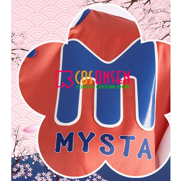 画像8: バーチャルYouTuber vtuber Sakura Bloom Mysta ミスタ コスプレ衣装 (8)