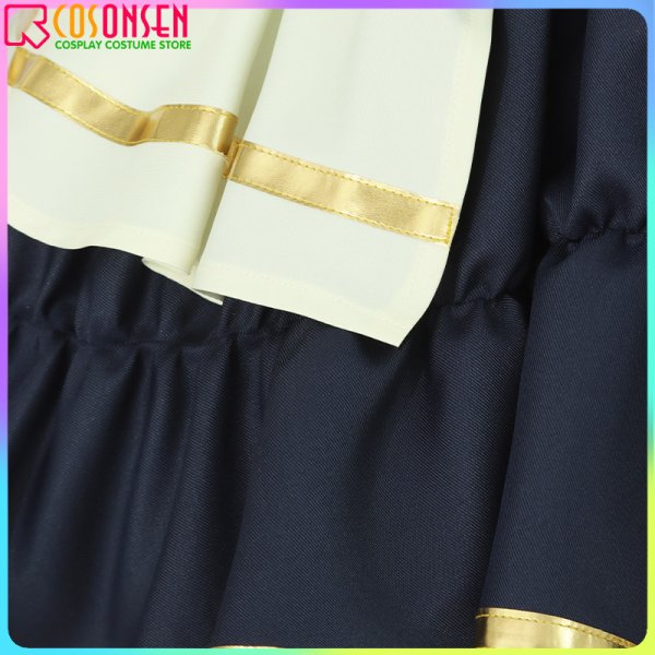 画像8: 【25％OFF】ウマ娘 プリティーダービー 白く気高き激励の装 キングヘイロー コスプレ衣装 (8)