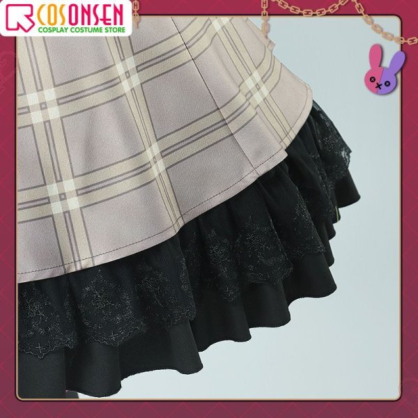 画像10: 【25%OFF】バーチャルYouTuber vtuber ILUNA Maria マリア コスプレ衣装 (10)