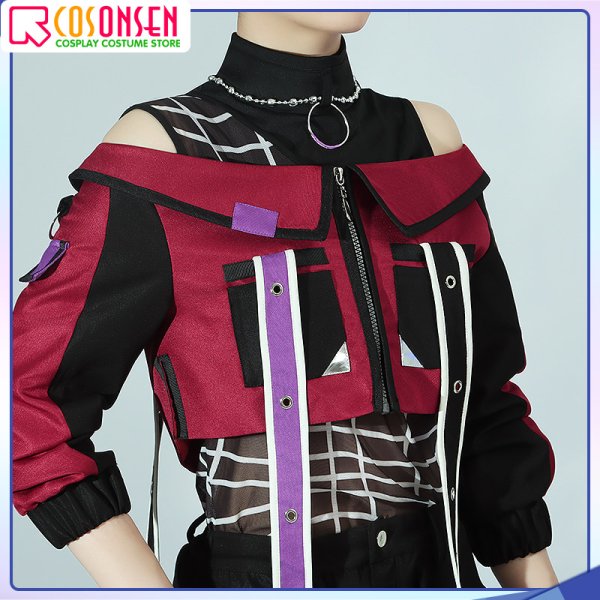 画像4: 【25%OFF】あんさんぶるスターズ! ! あんスタ フィーチャースカウト2 マヨイ編/スポットライトと影法師 礼瀬マヨ コスプレ衣装 (4)