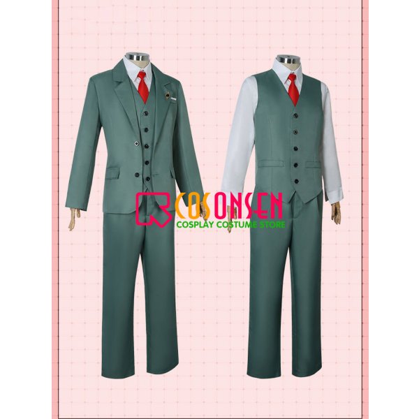 画像3: SPY × FAMILY スパイファミリー Loid Forger ロイド・フォージャー スーツ コスプレ衣装 (3)