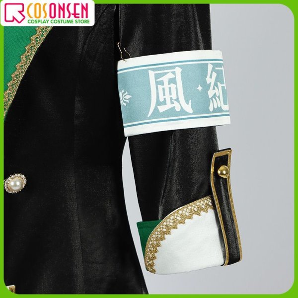 画像8: 【25%OFF】ウマ娘 プリティーダービー バンブーメモリー 黒鉄の大志 勝負服 コスプレ衣装 (8)