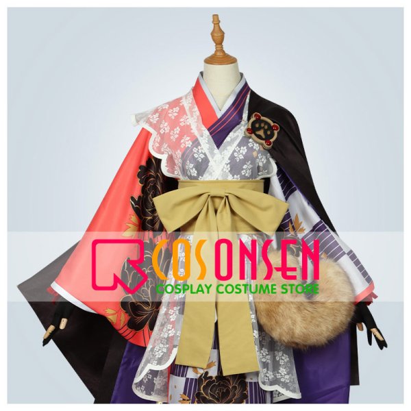 画像1: Fate/Grand Order FGO 曲亭馬琴 コスプレ衣装 霊基再臨 第2段階 (1)