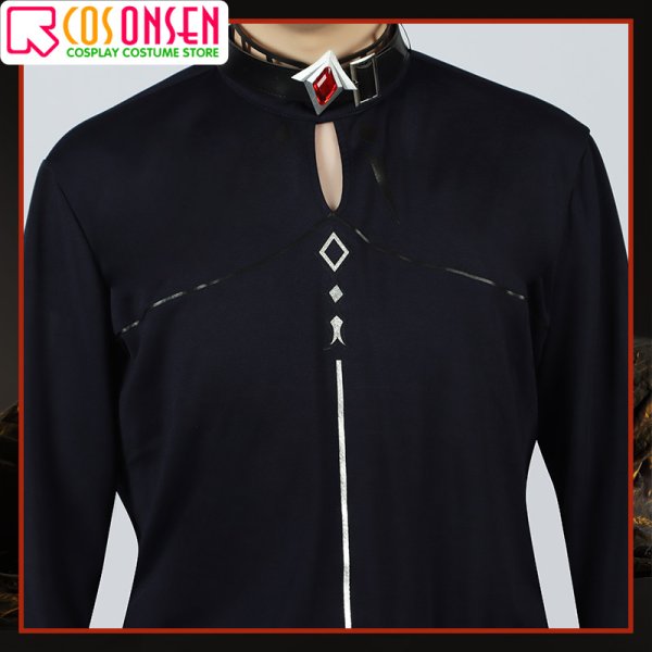 画像11: 原神 モンド城 ディルック レッドデッド・オブ・ナイト コスプレ衣装 (11)