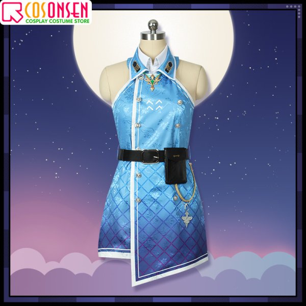 画像5: 【25%OFF】バーチャルYouTuber vtuber セレン Selen コスプレ衣装 (5)