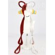 画像1: ONE PIECE ワンピース FILM RED シャンクスの娘 ウタ UTA コスプレウィッグ（道具ヘッドホーン付き） (1)