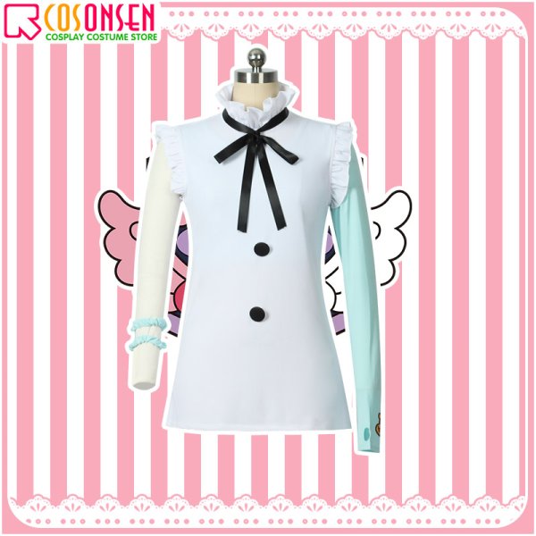 画像6: ONE PIECE ワンピース FILM RED シャンクスの娘 ウタ UTA コスプレ衣装 (6)