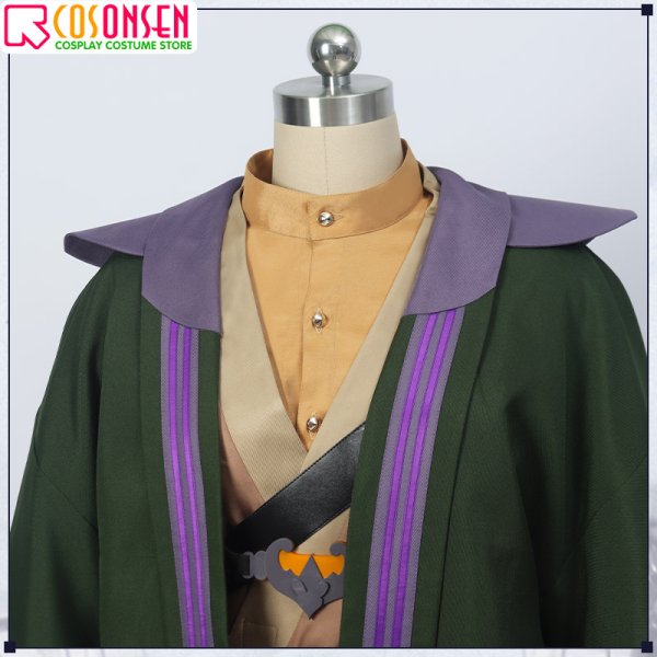 画像13: Fate/Grand Order FGO 山南敬助 コスプレ衣装 霊基再臨 第1段階 (13)