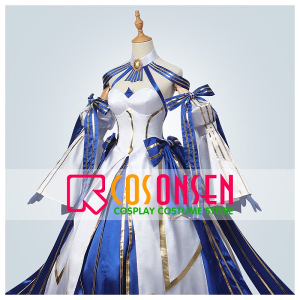 画像1: Fate/Grand Order FGO アルクェイド アーキタイプ：アース コスプレ衣装 霊基再臨 第3段階 (1)