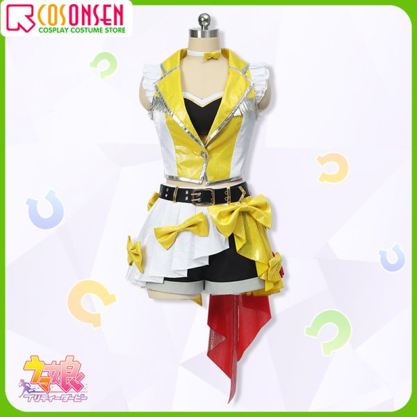 画像2: 【25％OFF】ウマ娘 プリティーダービー「黄昏トライアンフ」 スマートファルコン 新衣装 コスプレ衣装 (2)