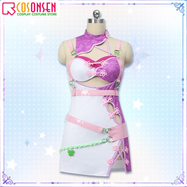 画像5: 【25%OFF】アイドルマスター アイマス シンデレラガールズ 夢見りあむ 夢見りあむのパーリナイ コスプレ衣装 (5)