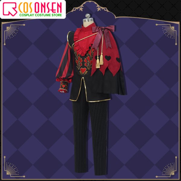 画像3: 【25％OFF&女性L/XLサイズ在庫あり・一週間発送】ツイステ風 グロリアス・マスカレード リドル コスプレ衣装 (3)