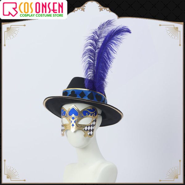 画像12: 【25％OFF＆女性S/M/L/XLサイズ在庫あり・一週間発送】ツイステ風 グロリアス・マスカレード デュース コスプレ衣装 (12)