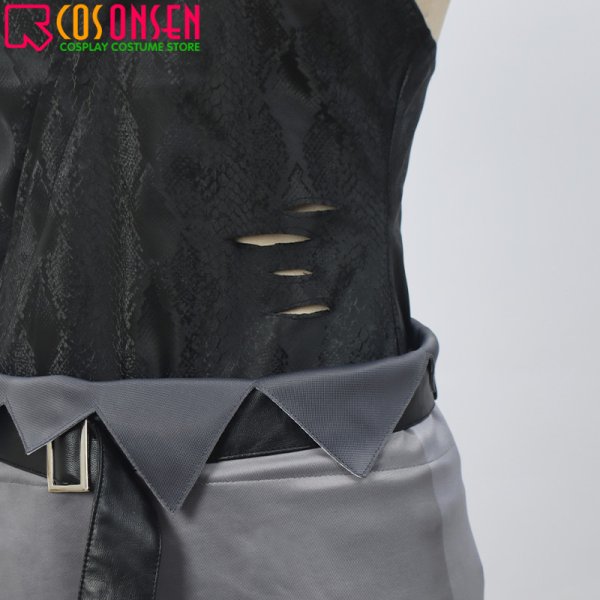 画像17: 【20%OFF】刀剣乱舞 ミュージカル 江水散花雪 肥前忠広 二部衣装 コスプレ衣装(フルセット) (17)