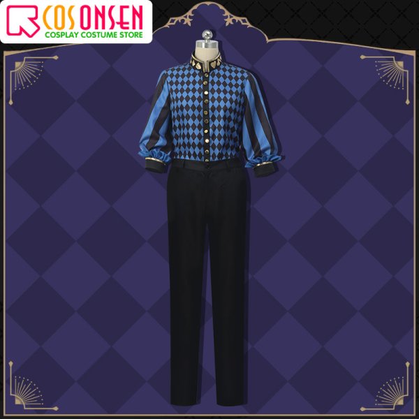 画像5: 【25％OFF＆女性S/M/L/XLサイズ在庫あり・一週間発送】ツイステ風 グロリアス・マスカレード デュース コスプレ衣装 (5)