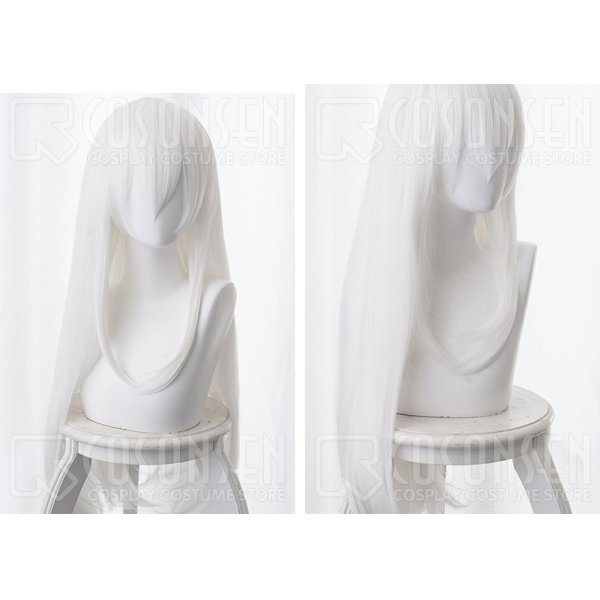 画像2: Re：ゼロから始める異世界生活 第2期 魔女 エキドナ コスプレウィッグ 長さ約80cm (2)
