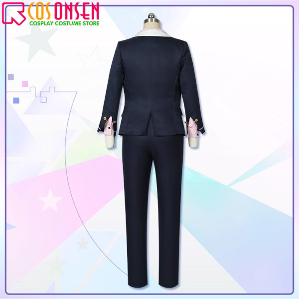 画像4: あんさんぶるスターズ あんスタ ラブ ライナー コラボ衣装 朔間凛月 コスプレ衣装 (4)