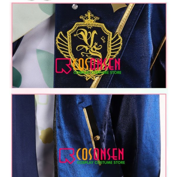 画像4: 【25%OFF】あんさんぶるスターズ! あんスタ  Focus＊ファインダー越しの四季 [振り返る四季]  衣更真緒 コスプレ衣装 (4)