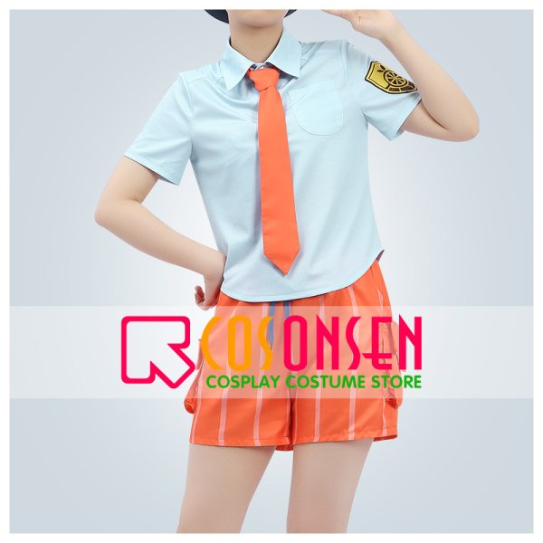 画像1: ポケモン スカーレット・バイオレット ポケモンSV オレンジアカデミー制服 コスプレ衣装 (1)