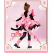 画像3: カードキャプターさくら 木之本桜 黒猫戦闘服 コスプレ衣装（耳、尻尾付き） (3)