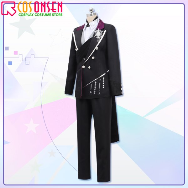 画像3: 【25％OFF】あんさんぶるスターズ!! あんスタ 秘密の宝石商 朔間凛月 南雲鉄虎 朔間零 コスプレ衣装 (3)