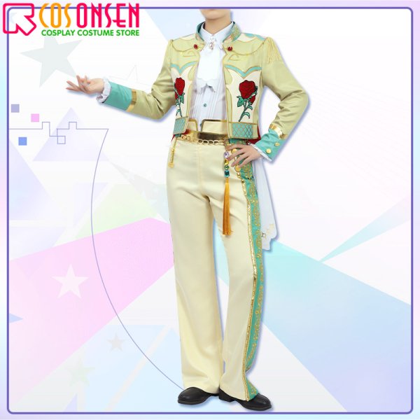 巴日和 フィーチャースカウト1 コスプレ衣装 靴、アクセサリー付き あんスタ あんさんぶるスターズ! あんスタ フィーチャースカウト1 巴編1