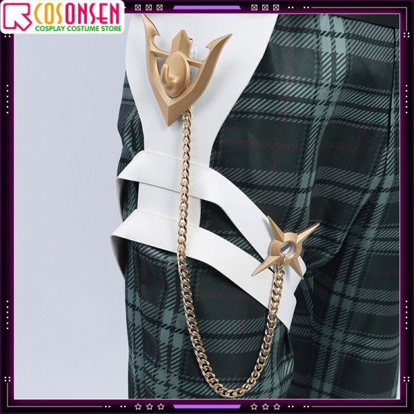 画像9: 【25%OFF】バーチャルYouTuber vtuber Doppio Dropscythe コスプレ衣装 (9)