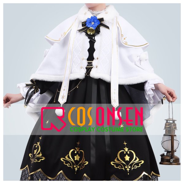 画像1: 【25%OFF】バーチャルYouTuber Vtuber こころ 新衣装 コスプレ衣装 (1)