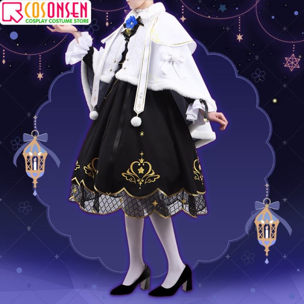 画像3: 【25%OFF】バーチャルYouTuber Vtuber こころ 新衣装 コスプレ衣装 (3)